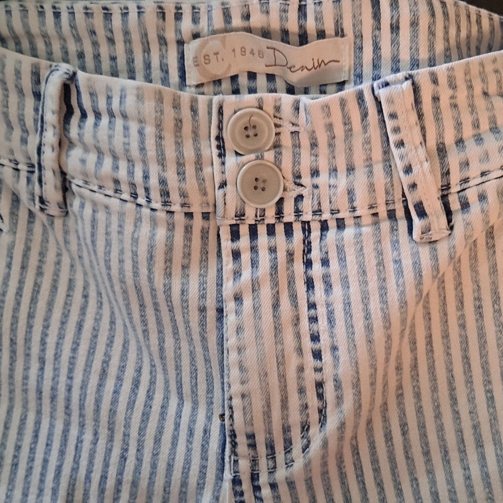 Cato stripped capri